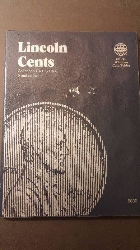Lincoln Cents 1941-1974 Lincoln Memorial and Wheat