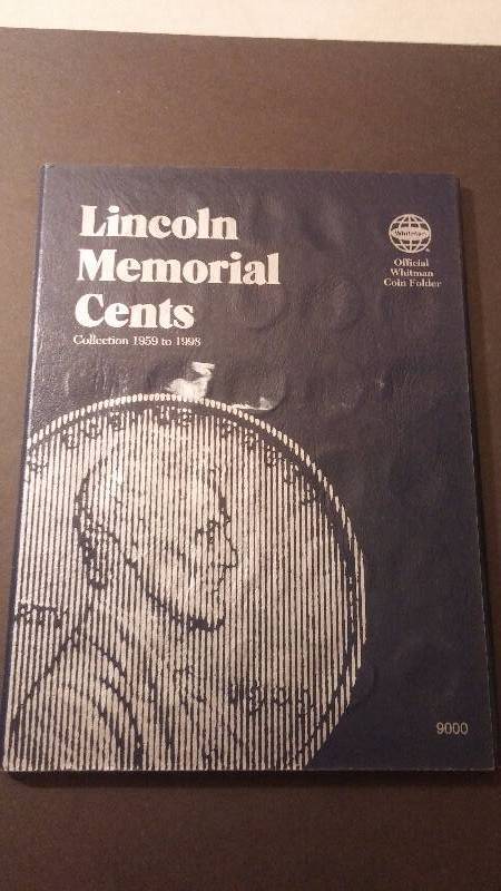 Lincoln Memorial Cents 1959-1998