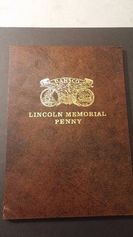Incompleted Book 1959-2008 Lincoln Memorial Penny