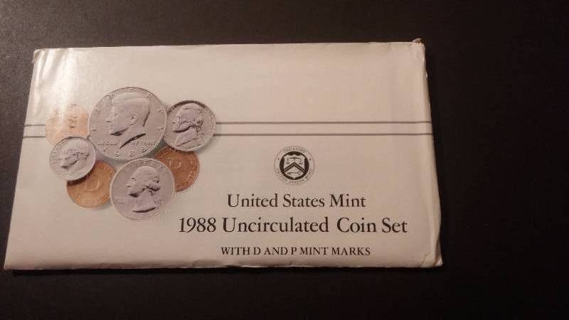 US Mint 1988 P&D - Uncirculated