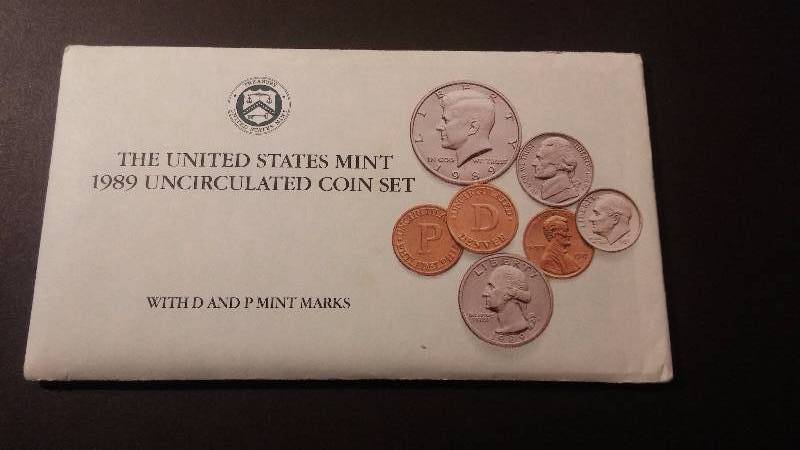 US Mint 1989 P&D - Uncirculated