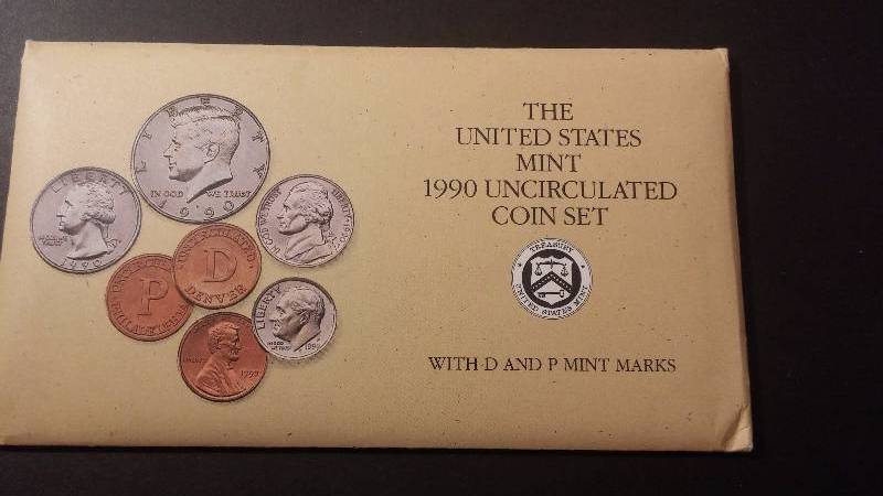 US Mint 1990 P&D - Uncirculated
