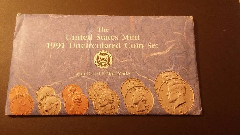 US Mint 1991  P&D - Uncirculated