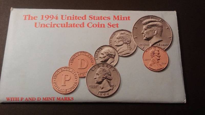 US Mint 1994  P&D - Uncirculated