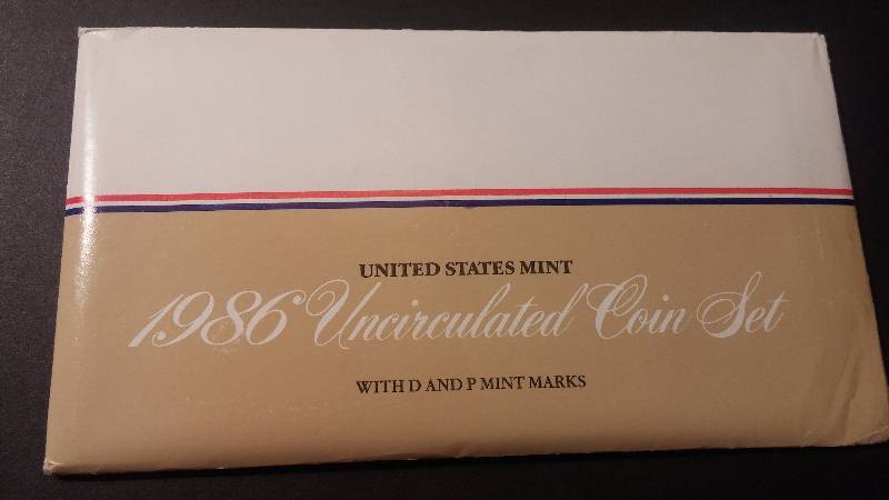 US Mint 1986  P&D - Uncirculated