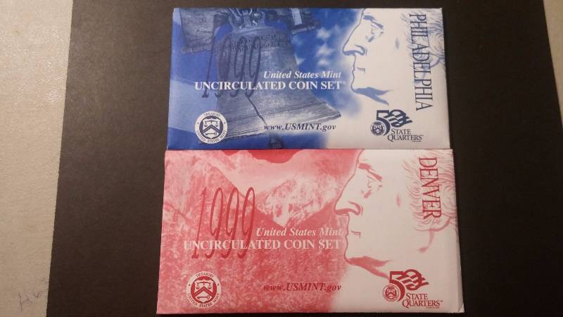US Mint 1999 P&D - Uncirculated