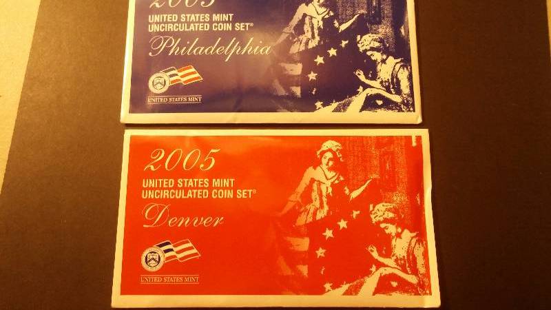 US Mint 2005 P&D - Uncirculated