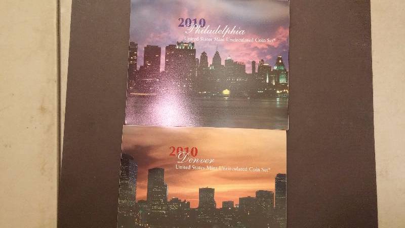 US Mint 2010 P&D - Uncirculated