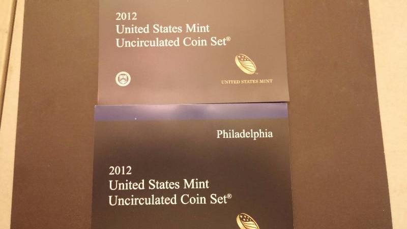 US Mint 2012 P&D - Uncirculated