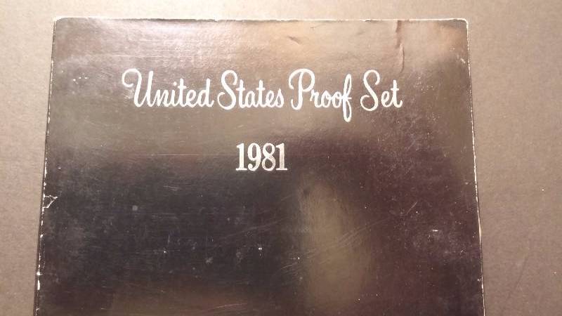 1981 Proof Set Coin