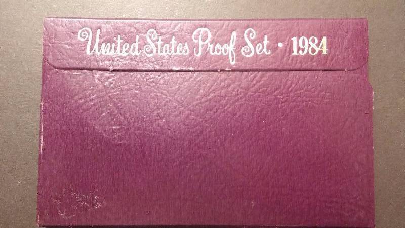 1984 Proof Set Coin
