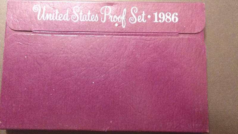 1986 Proof Set Coin