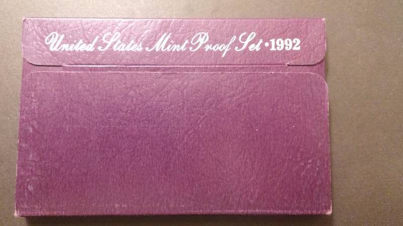 1992 Proof Set Coin