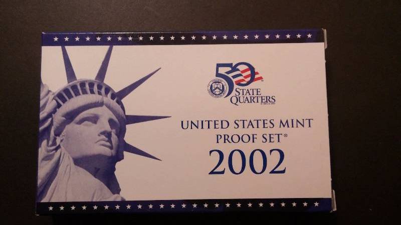 2002 Proof Set Coin - With State Quarters