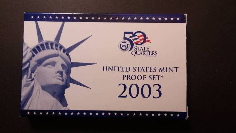 2003 Proof Set Coin - With State Quarters