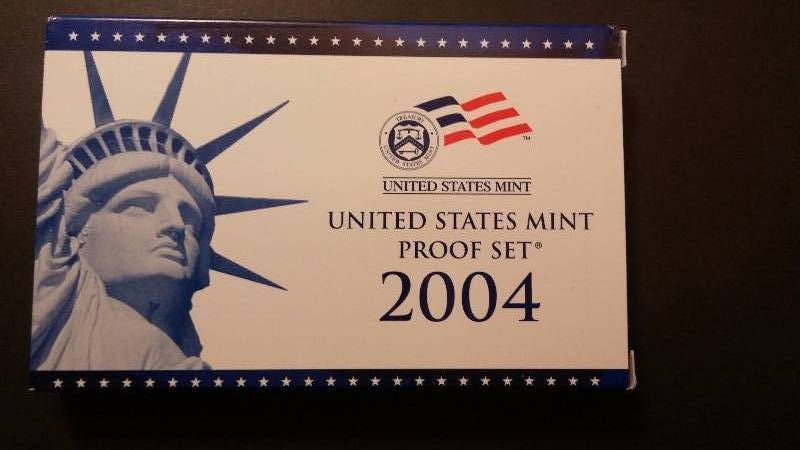 2004 Proof Set Coin - With State Quarters