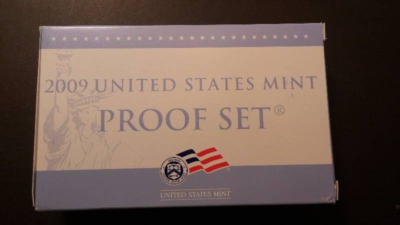 2009 Proof Set Coin - With State Quarters & Presidential Dollar