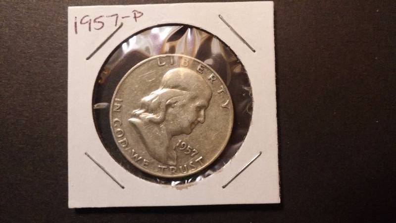 1957 Franklin 12 Dollar - D