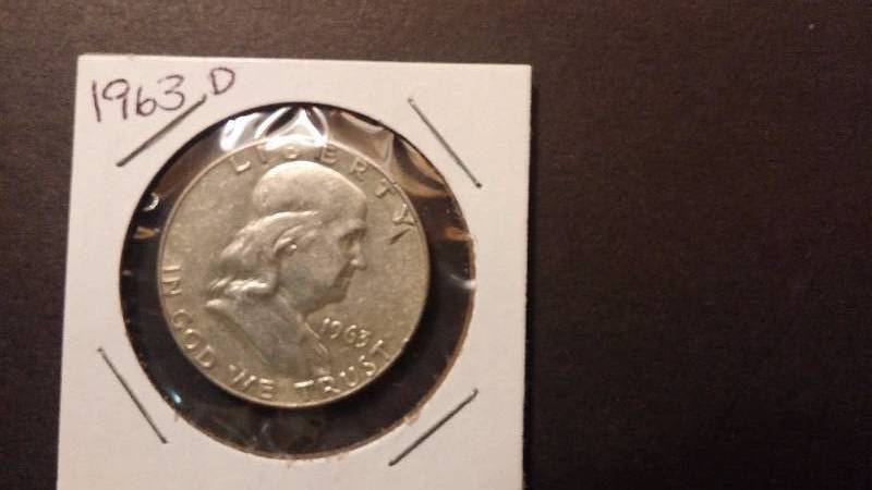 1963 Franklin 12 Dollar - D