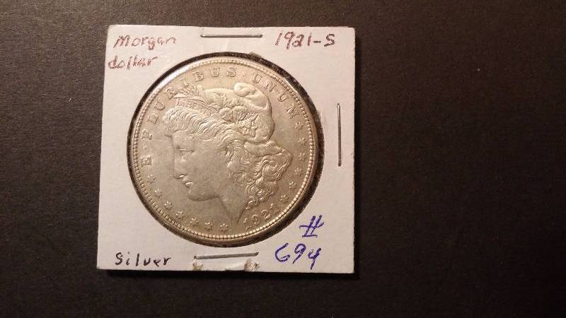 1921 Morgan Dollar - S