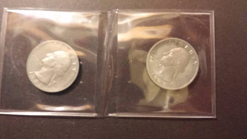 1985 - S 1988 - S Proof Quarters - Clad