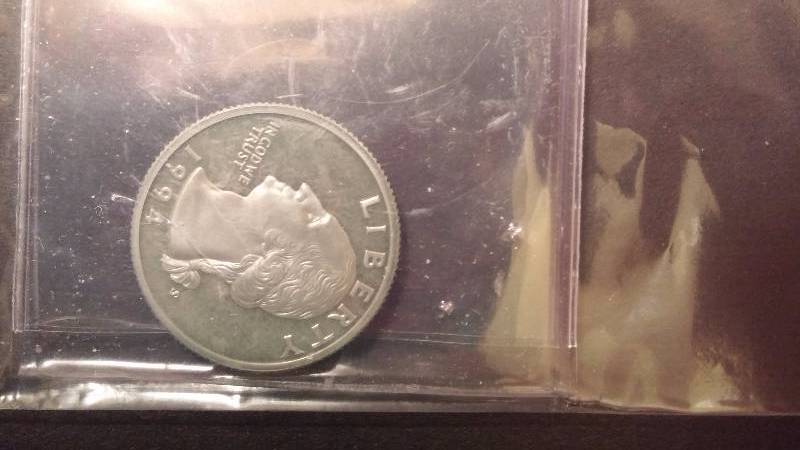 1994 - S  Proof Quarters - Clad
