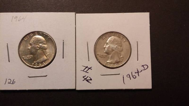 1964-D 1964 Quarters