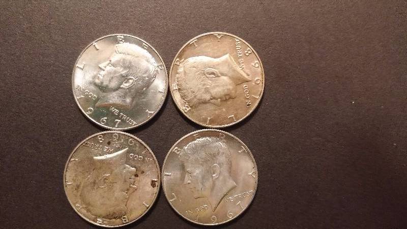Kennedy 12 Dollar 2x 1967 2x 1968-D