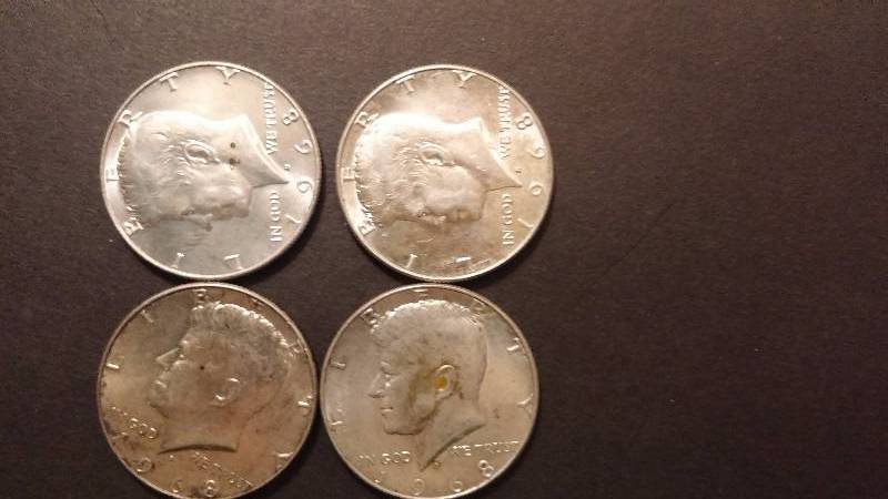 Kennedy 12 Dollar 4x 1968-D