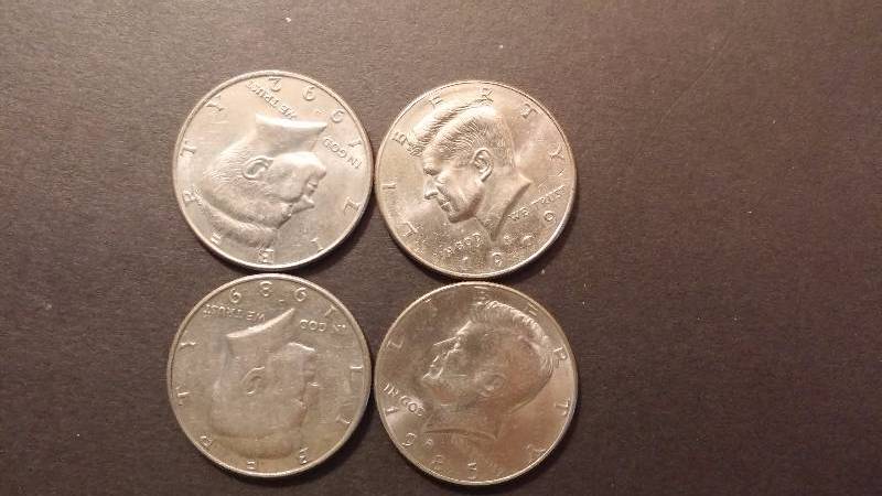 Kennedy 12 Dollar 1989-D 1992-D 1999-P 1985-D
