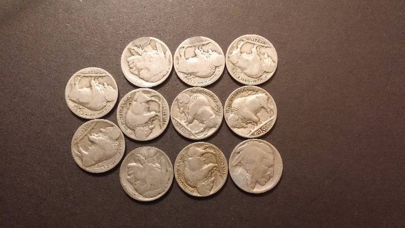 Buffalo Nickels - Various Dates
