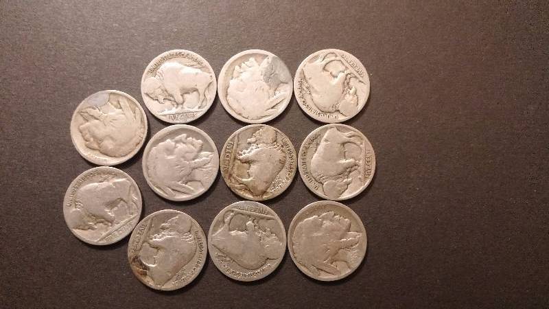 Buffalo Nickels - Various Dates