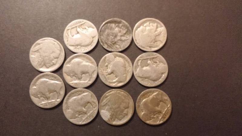 Buffalo Nickels - Various Dates