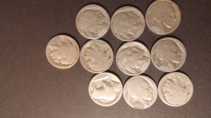 Buffalo Nickels - Various Dates