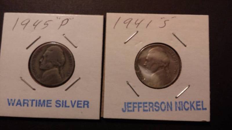 Wartime Silver 1941-S 1945-P