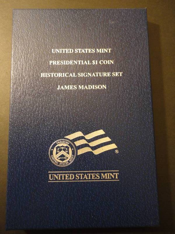 Presidential $1 Coin James Madison