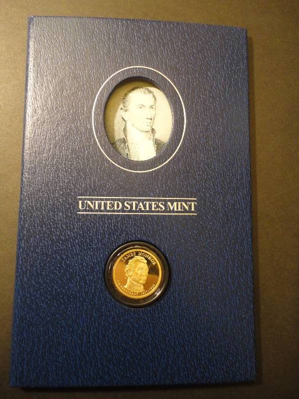 Presidential $1 Coin James Monroe