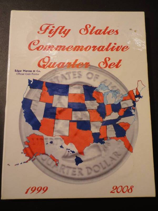 50 States Commemorative Quarter Set 1999-2008