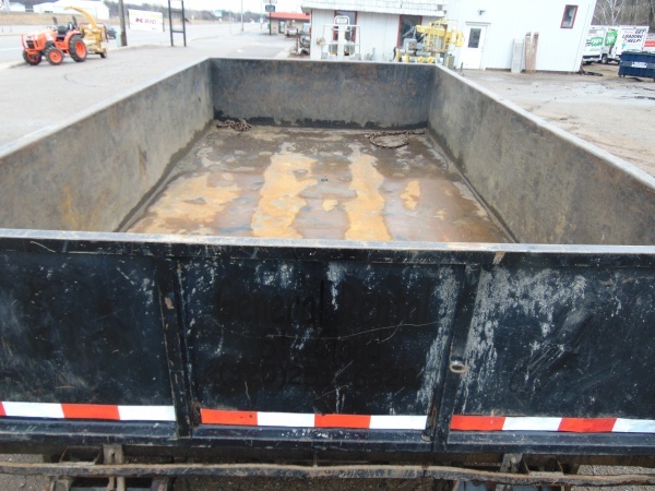 2004 Midsota 7 x 12 Dump Trailer With Ramps