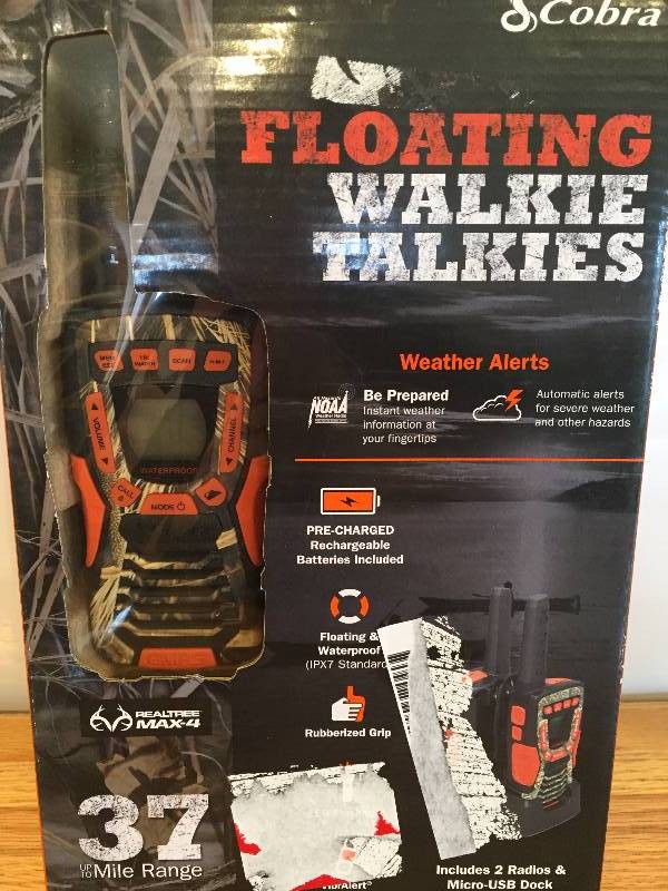 lot 52 image: Cobra Floating Walkie Talkies
