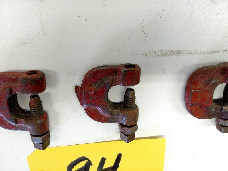 lot 94 image: (3) Beam Clamps...