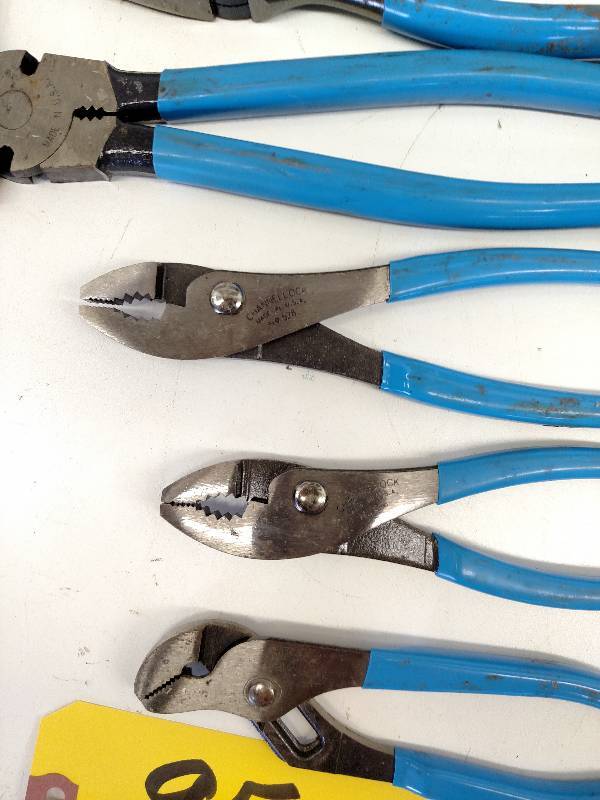 lot 95 image: 7 Pc. Channel Lock Pliers Set...
