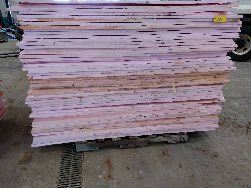 lot 12 image: Approx. (50) Sheets Reclaimed Owens...