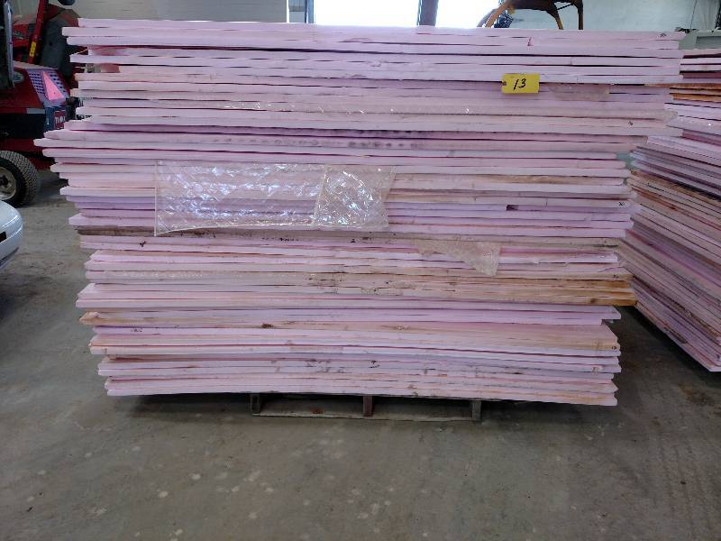 lot 13 image: Approx. (50) Sheets Reclaimed Owens...
