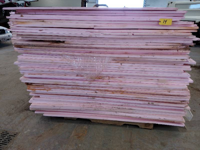 lot 14 image: Approx. (50) Sheets Reclaimed Owens...
