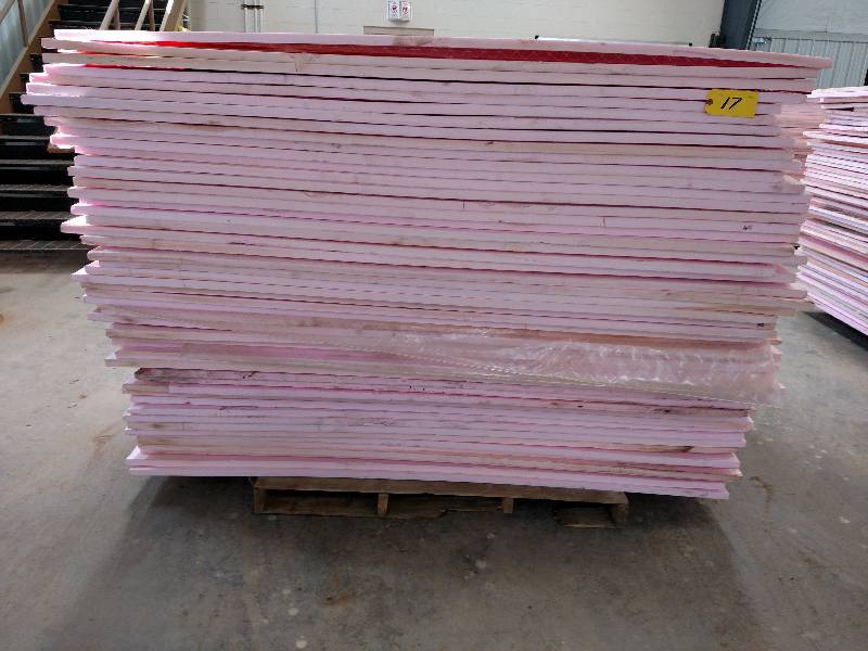 lot 17 image: Approx. (50) Sheets Reclaimed Owens...
