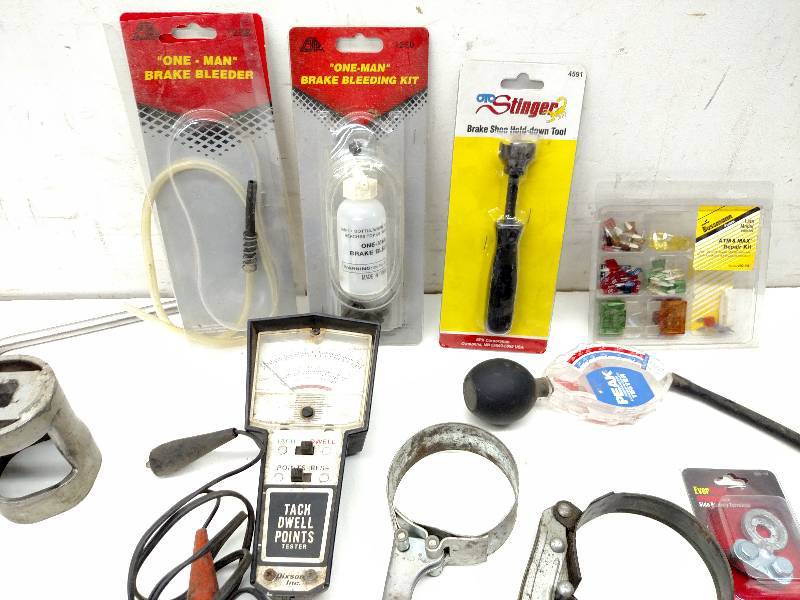 lot 144 image: Asstd Automotive Tools, Parts, & S...