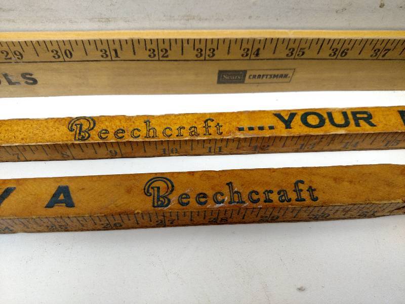 lot 165 image: (3) Yard Sticks...