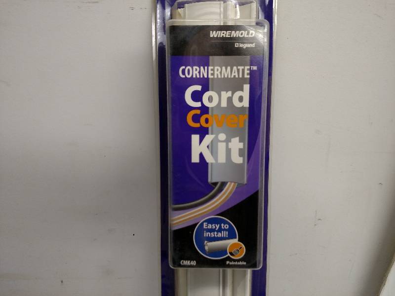lot 183 image: Wiremold Cornermate Cord Cover Kit...