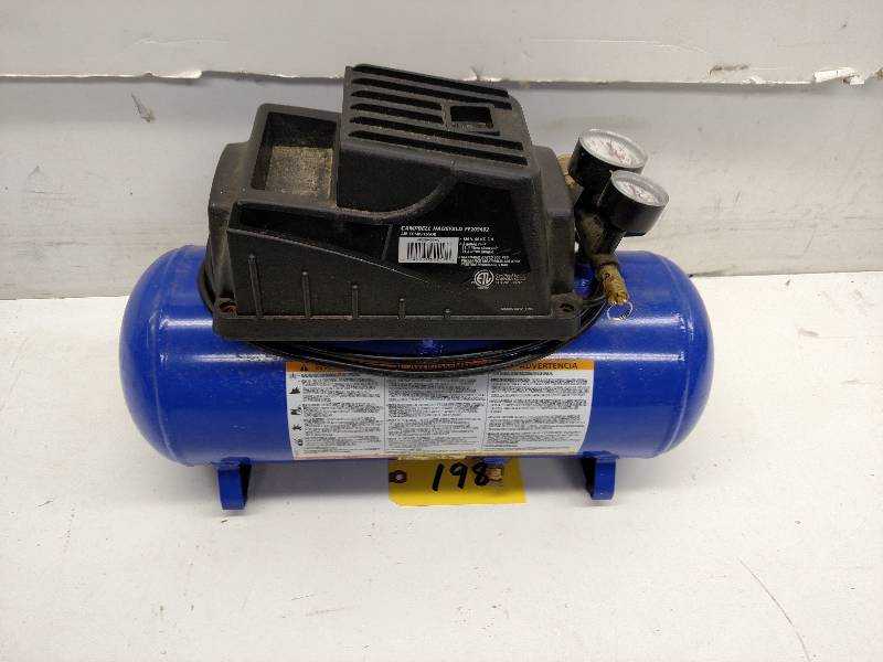 lot 198 image: Campbell Hausfeld Portable Air Comp...